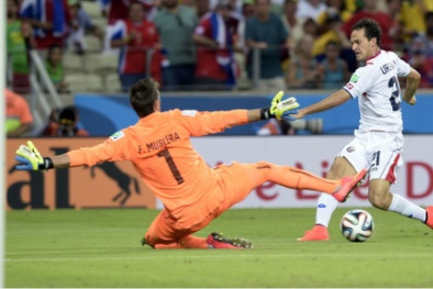 Kết quả trận đấu Uruguay - Costa Rica World Cup 2014: 1-3